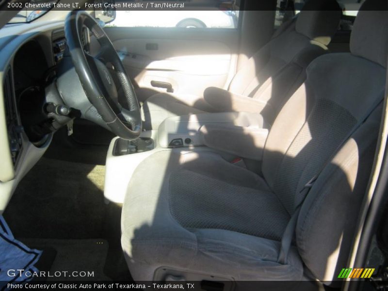 Forest Green Metallic / Tan/Neutral 2002 Chevrolet Tahoe LT