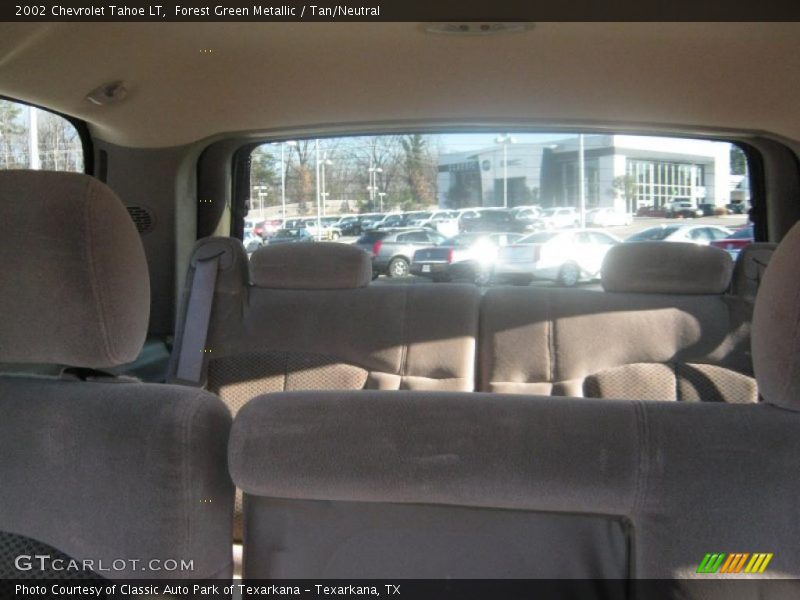 Forest Green Metallic / Tan/Neutral 2002 Chevrolet Tahoe LT