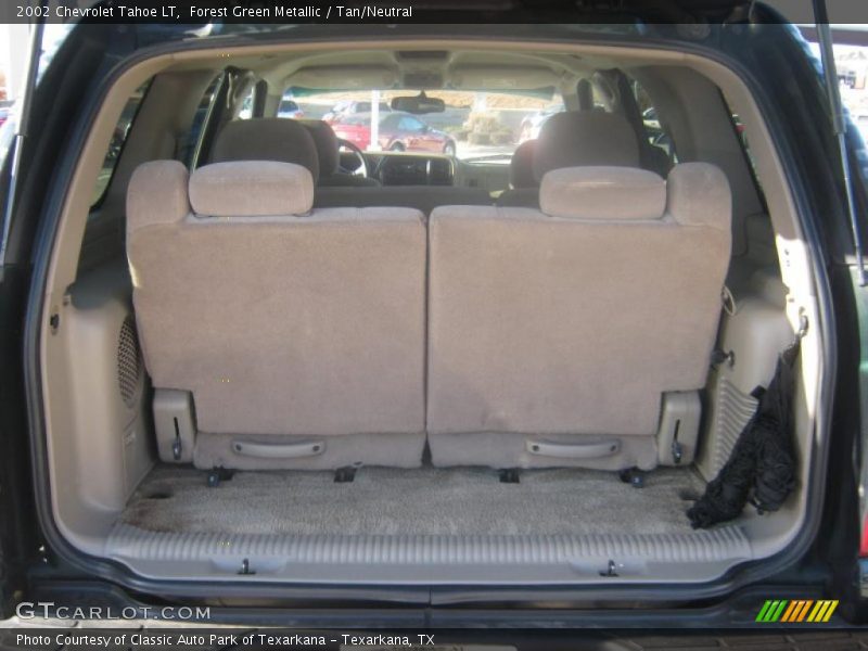 Forest Green Metallic / Tan/Neutral 2002 Chevrolet Tahoe LT