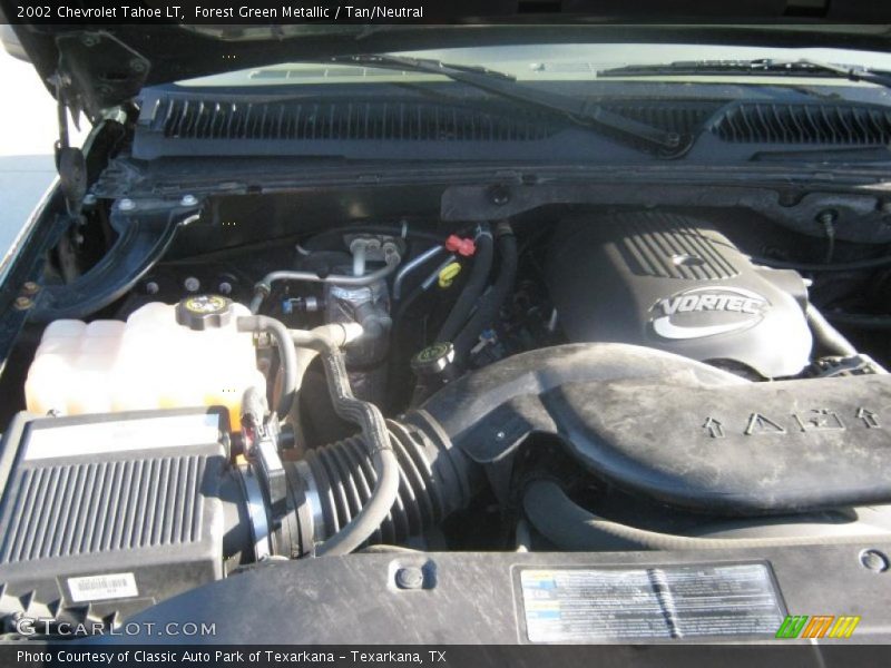 Forest Green Metallic / Tan/Neutral 2002 Chevrolet Tahoe LT