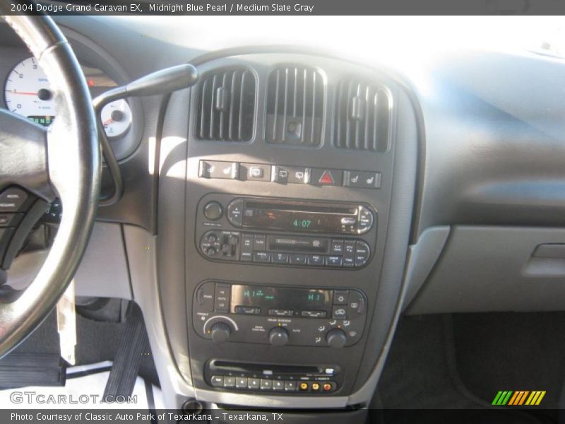 Midnight Blue Pearl / Medium Slate Gray 2004 Dodge Grand Caravan EX