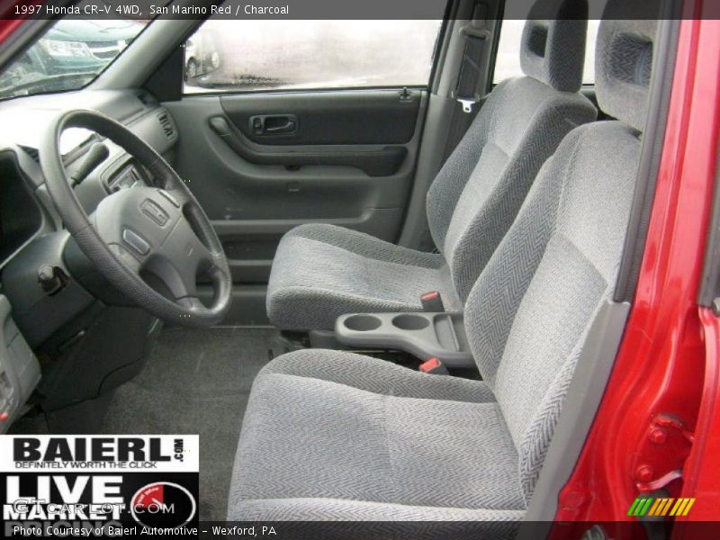 San Marino Red / Charcoal 1997 Honda CR-V 4WD