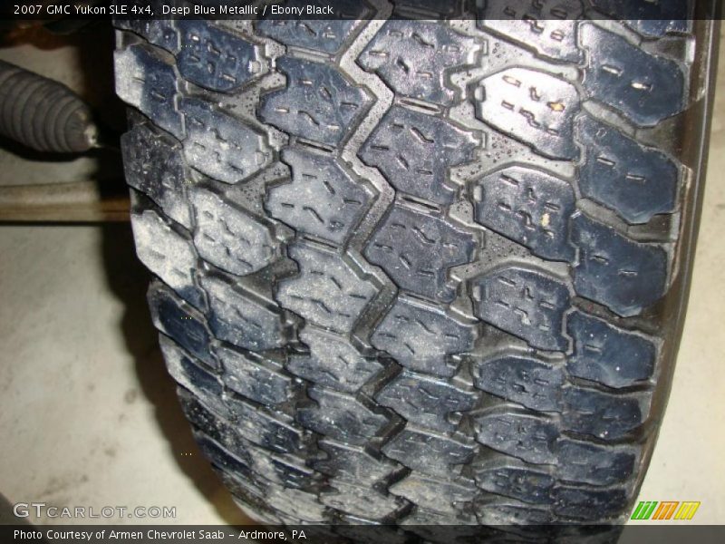 Deep Blue Metallic / Ebony Black 2007 GMC Yukon SLE 4x4