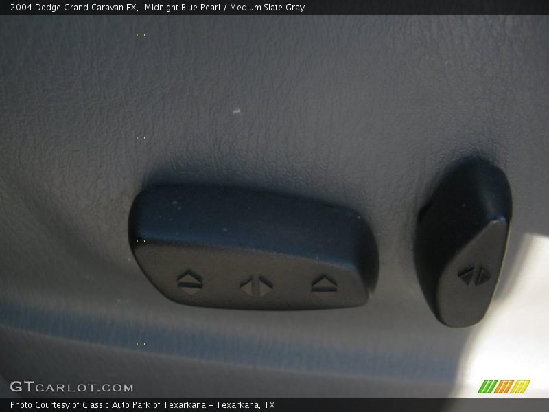 Midnight Blue Pearl / Medium Slate Gray 2004 Dodge Grand Caravan EX