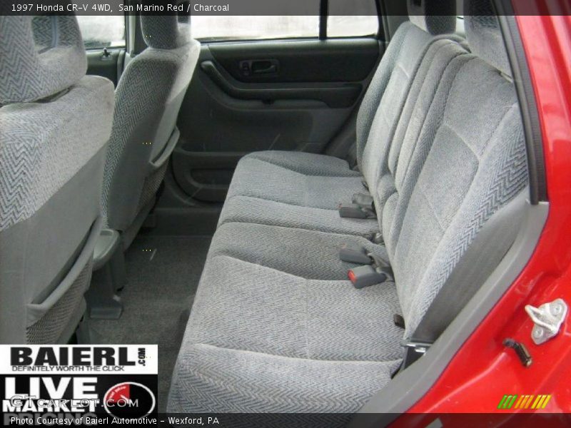 San Marino Red / Charcoal 1997 Honda CR-V 4WD