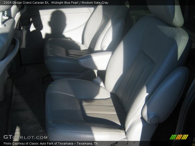 Midnight Blue Pearl / Medium Slate Gray 2004 Dodge Grand Caravan EX