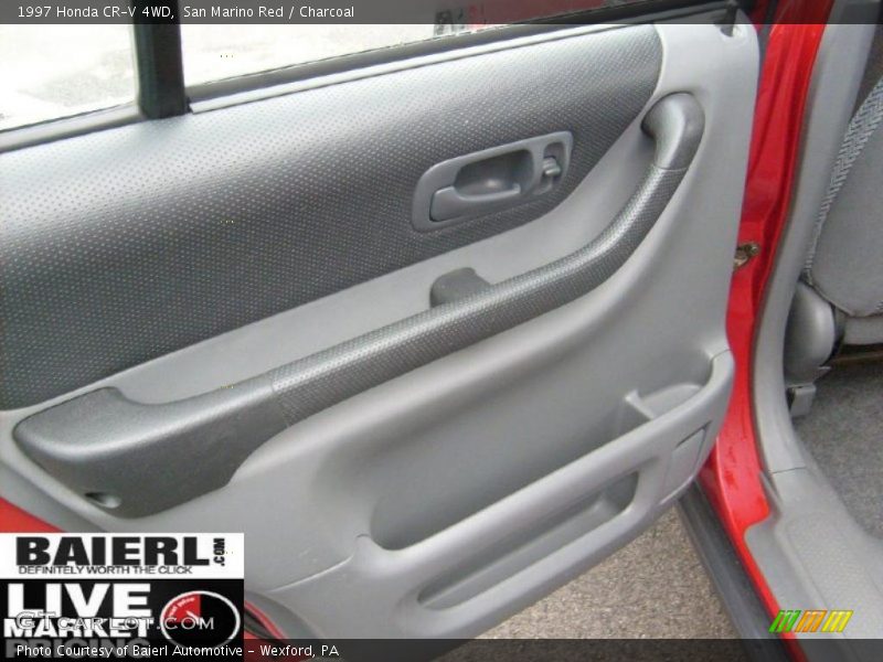 San Marino Red / Charcoal 1997 Honda CR-V 4WD