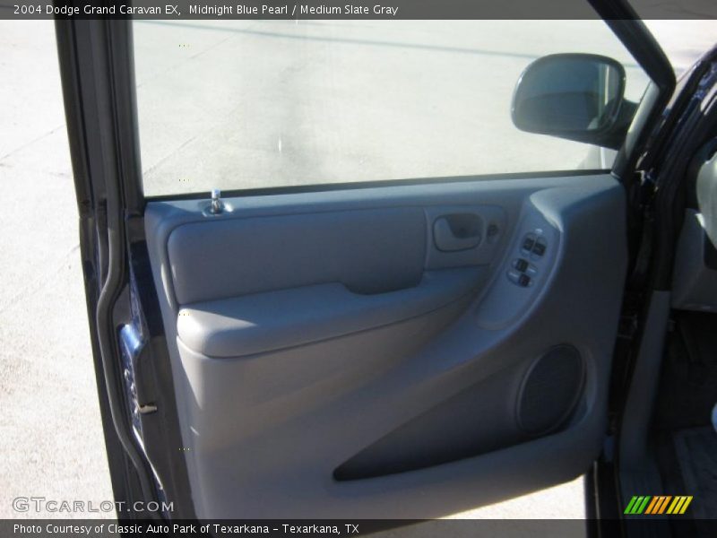 Midnight Blue Pearl / Medium Slate Gray 2004 Dodge Grand Caravan EX