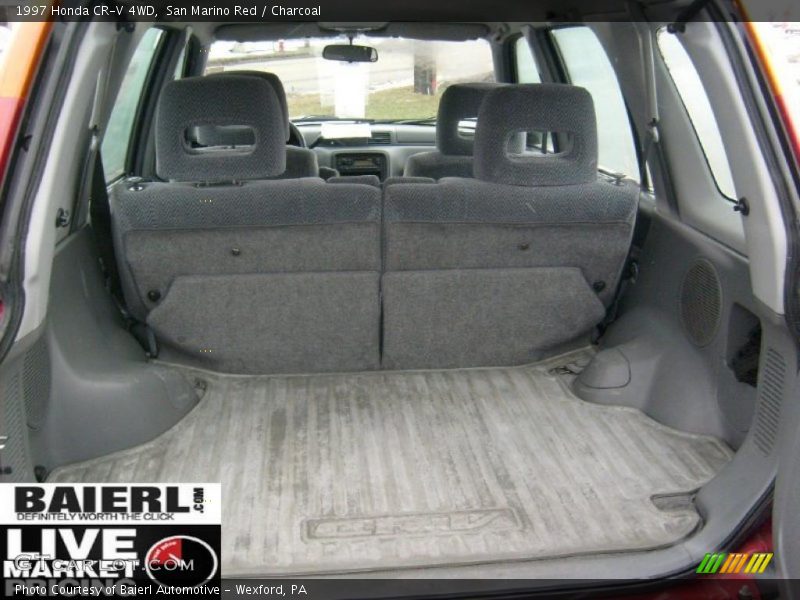 San Marino Red / Charcoal 1997 Honda CR-V 4WD
