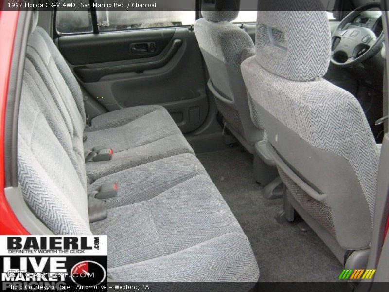 San Marino Red / Charcoal 1997 Honda CR-V 4WD