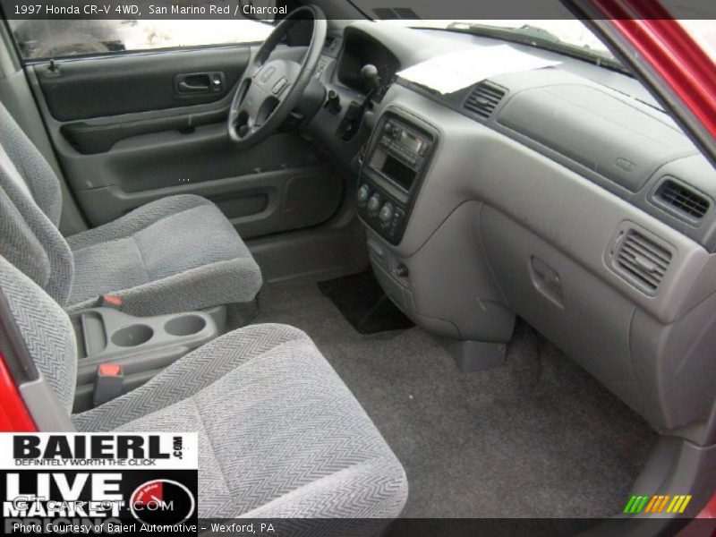 San Marino Red / Charcoal 1997 Honda CR-V 4WD