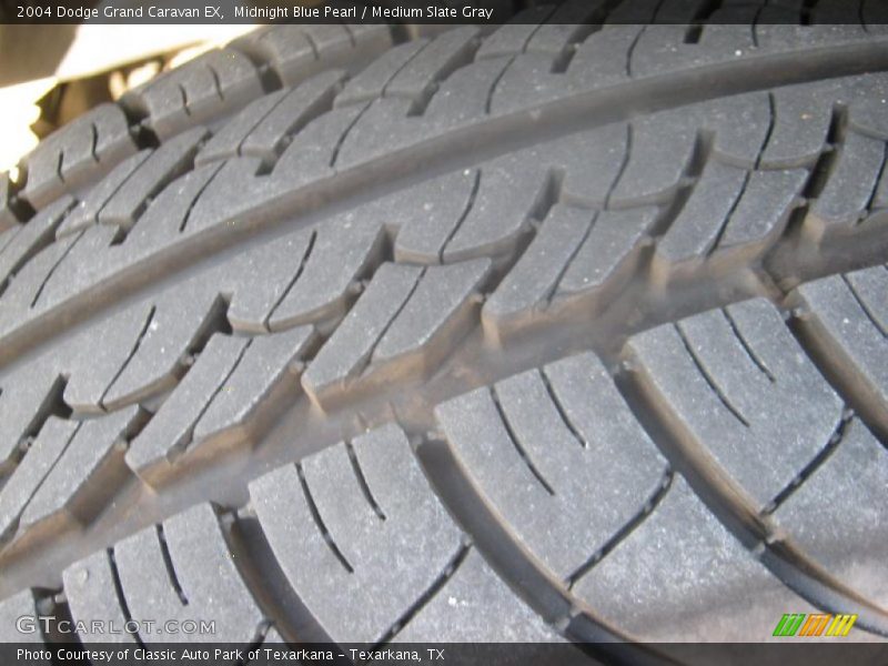 Midnight Blue Pearl / Medium Slate Gray 2004 Dodge Grand Caravan EX