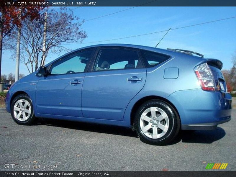 Seaside Blue Pearl / Gray 2008 Toyota Prius Hybrid