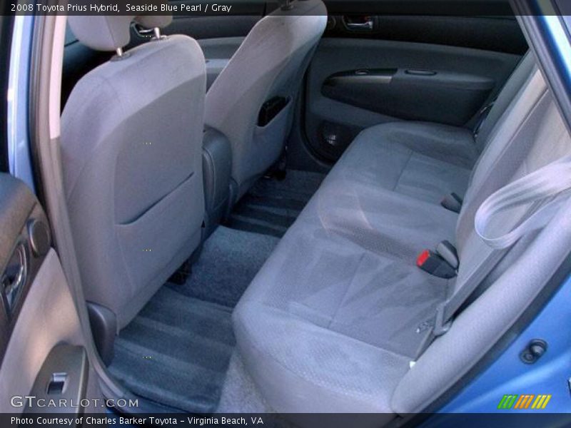 Seaside Blue Pearl / Gray 2008 Toyota Prius Hybrid