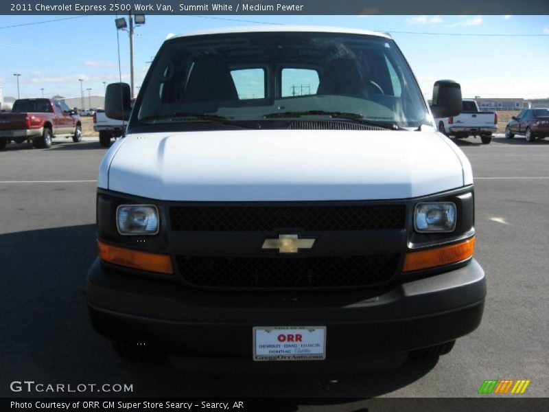 Summit White / Medium Pewter 2011 Chevrolet Express 2500 Work Van