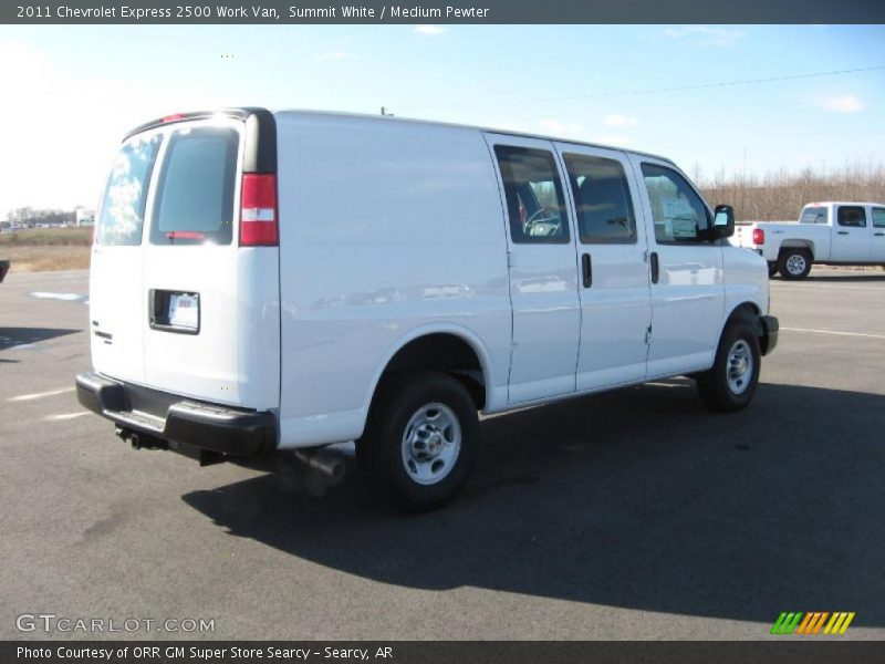 Summit White / Medium Pewter 2011 Chevrolet Express 2500 Work Van