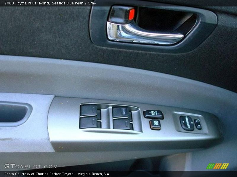 Seaside Blue Pearl / Gray 2008 Toyota Prius Hybrid