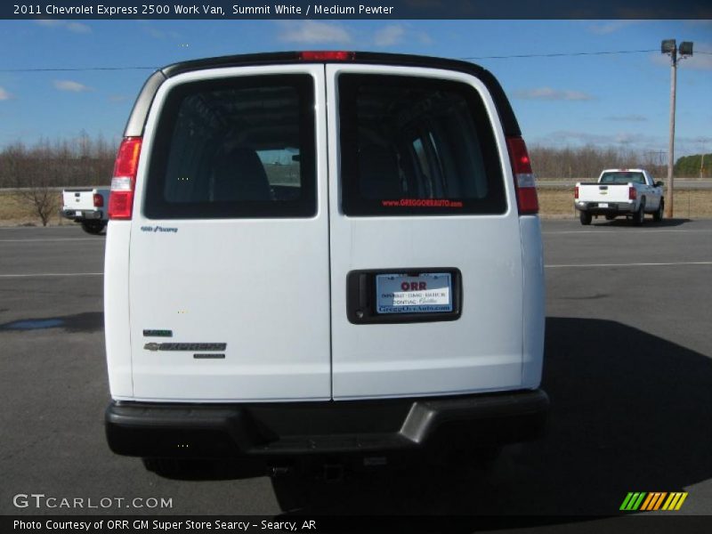 Summit White / Medium Pewter 2011 Chevrolet Express 2500 Work Van
