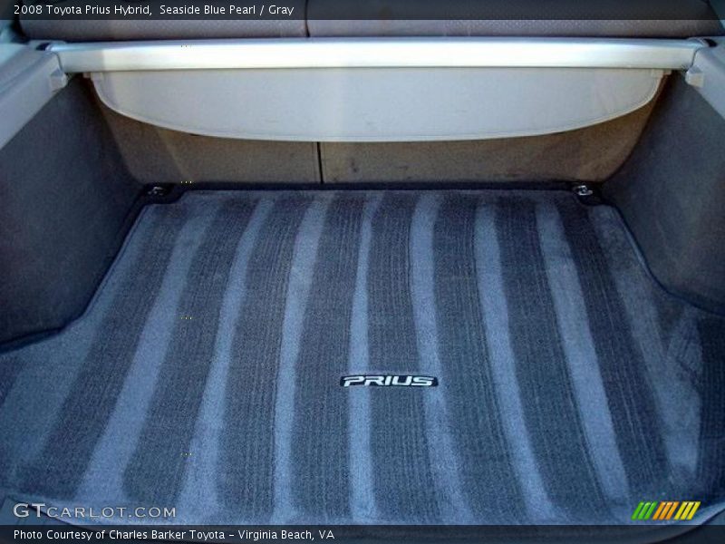 Seaside Blue Pearl / Gray 2008 Toyota Prius Hybrid