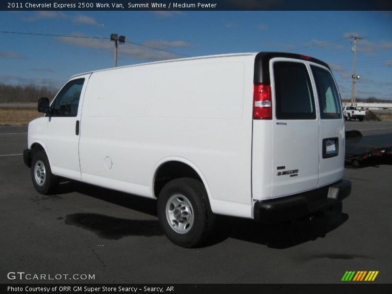 Summit White / Medium Pewter 2011 Chevrolet Express 2500 Work Van