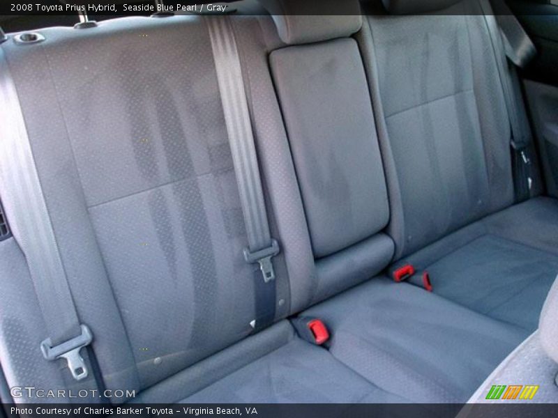 Seaside Blue Pearl / Gray 2008 Toyota Prius Hybrid