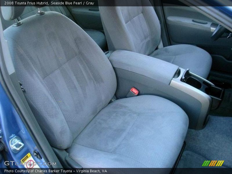 Seaside Blue Pearl / Gray 2008 Toyota Prius Hybrid