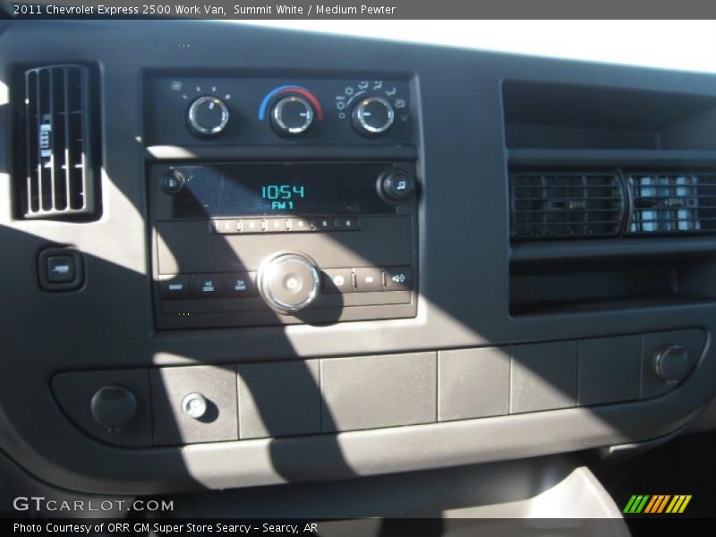 Summit White / Medium Pewter 2011 Chevrolet Express 2500 Work Van