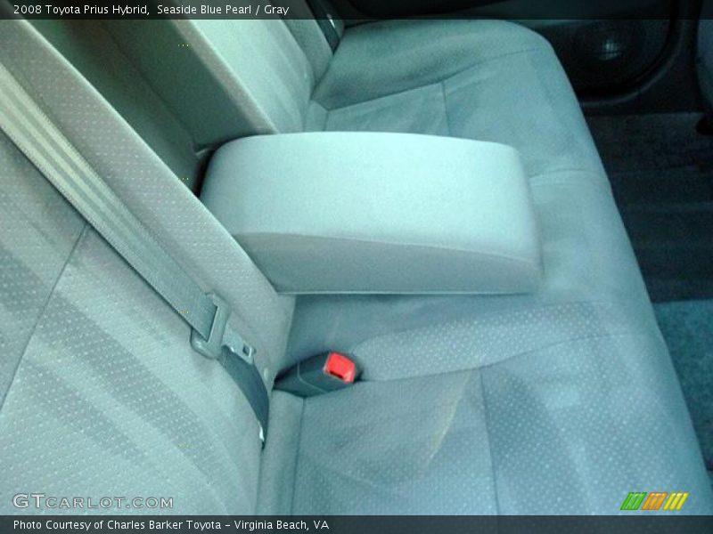 Seaside Blue Pearl / Gray 2008 Toyota Prius Hybrid