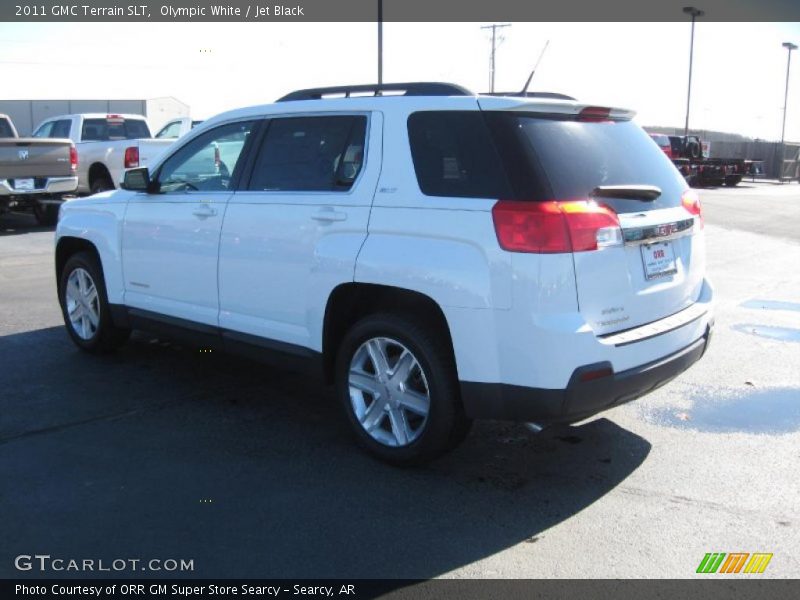 Olympic White / Jet Black 2011 GMC Terrain SLT