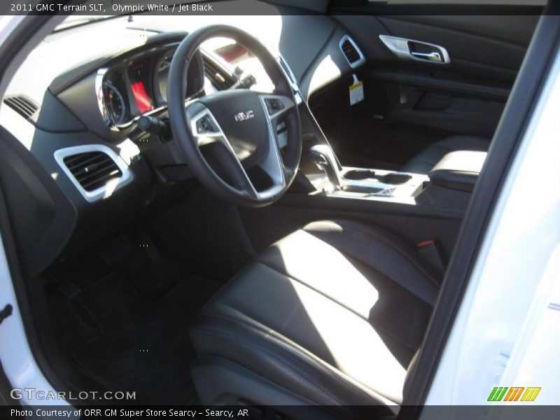 Olympic White / Jet Black 2011 GMC Terrain SLT