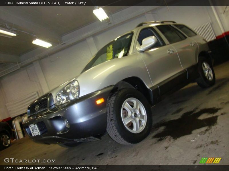 Pewter / Gray 2004 Hyundai Santa Fe GLS 4WD