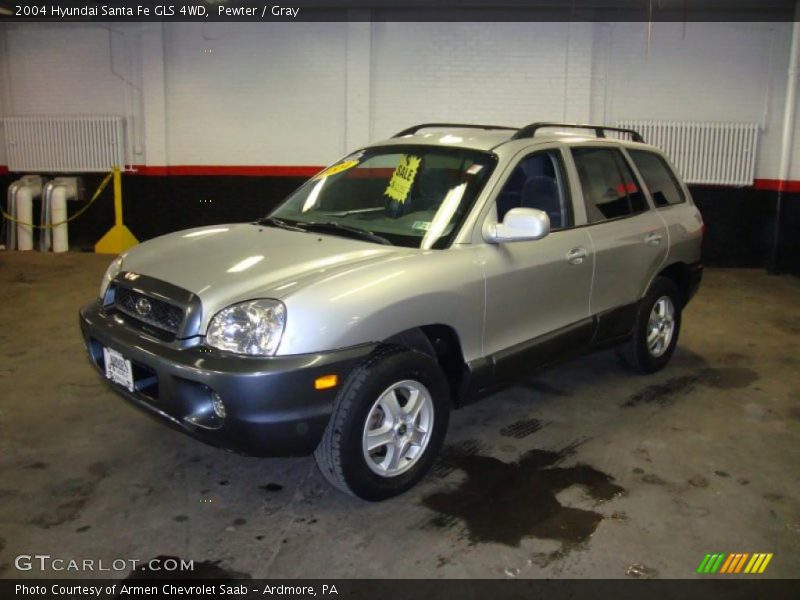 Pewter / Gray 2004 Hyundai Santa Fe GLS 4WD