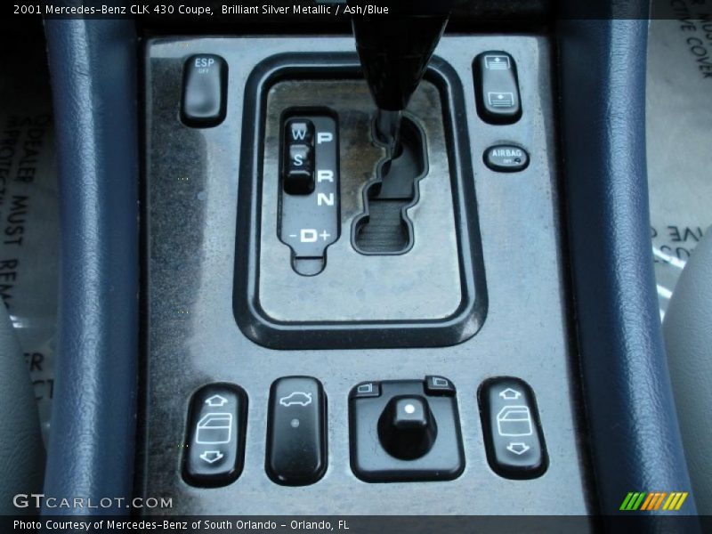 Controls of 2001 CLK 430 Coupe