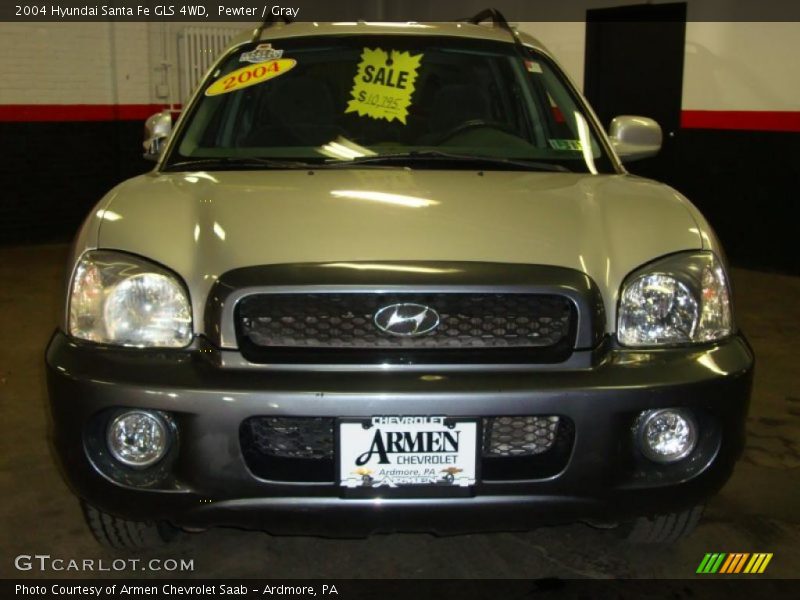 Pewter / Gray 2004 Hyundai Santa Fe GLS 4WD