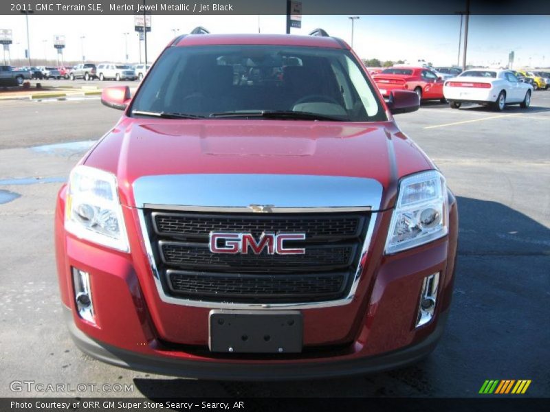 Merlot Jewel Metallic / Jet Black 2011 GMC Terrain SLE