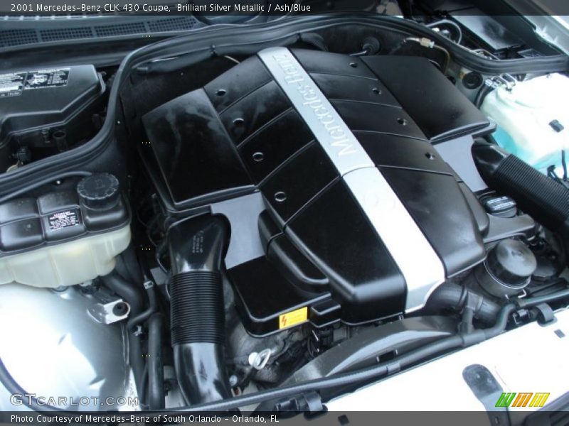  2001 CLK 430 Coupe Engine - 4.3 Liter SOHC 24-Valve V8