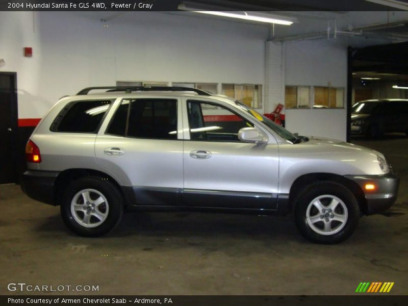 Pewter / Gray 2004 Hyundai Santa Fe GLS 4WD