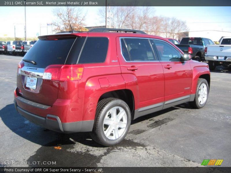 Merlot Jewel Metallic / Jet Black 2011 GMC Terrain SLE