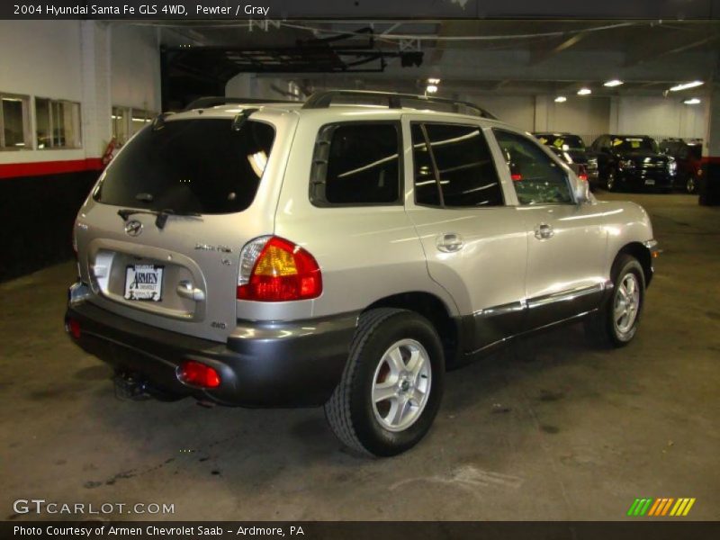 Pewter / Gray 2004 Hyundai Santa Fe GLS 4WD
