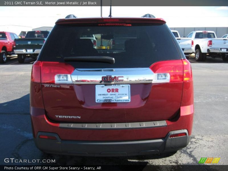 Merlot Jewel Metallic / Jet Black 2011 GMC Terrain SLE