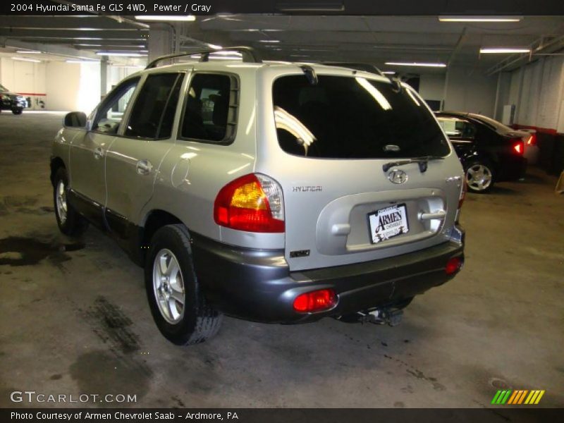 Pewter / Gray 2004 Hyundai Santa Fe GLS 4WD