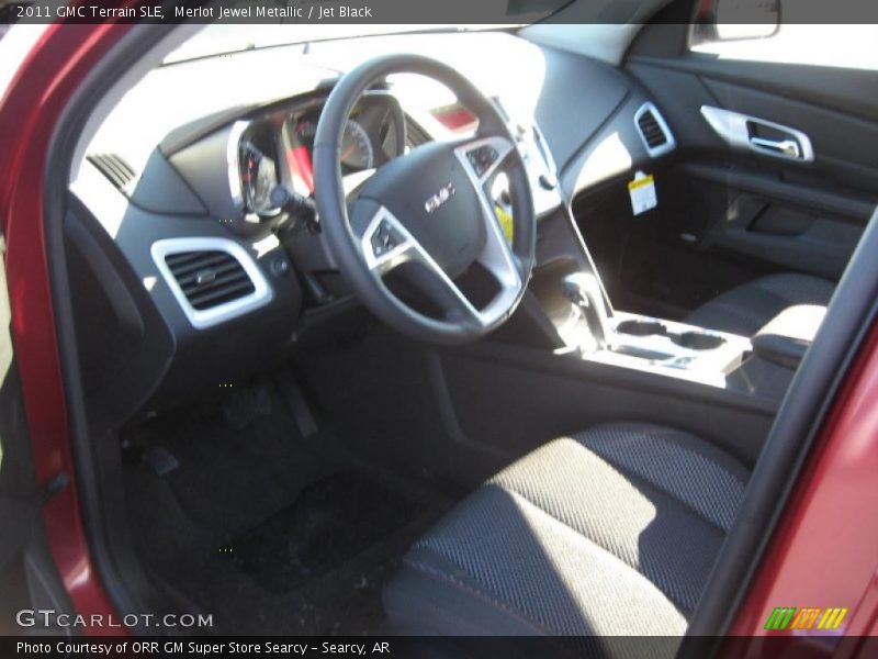 Merlot Jewel Metallic / Jet Black 2011 GMC Terrain SLE
