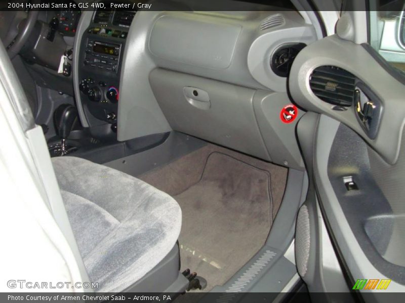 Pewter / Gray 2004 Hyundai Santa Fe GLS 4WD