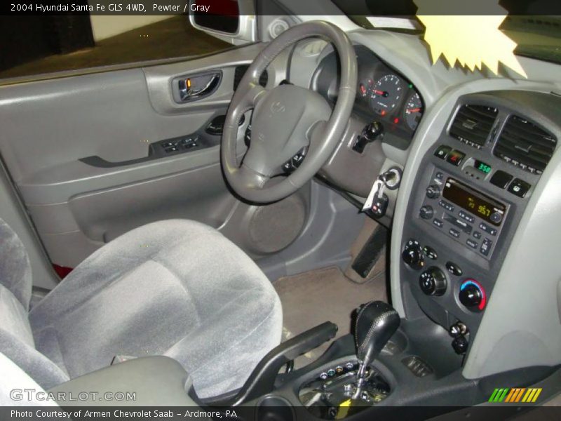 Pewter / Gray 2004 Hyundai Santa Fe GLS 4WD