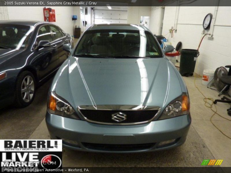 Sapphire Gray Metallic / Gray 2005 Suzuki Verona EX