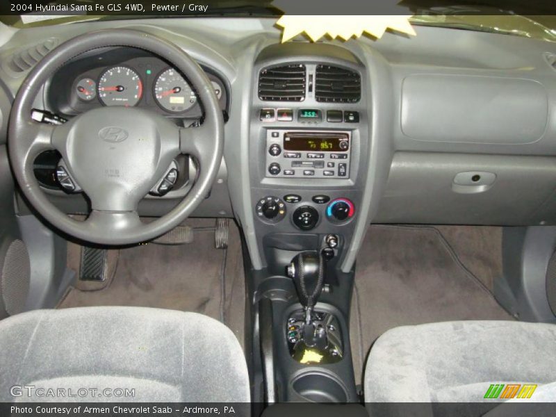 Pewter / Gray 2004 Hyundai Santa Fe GLS 4WD