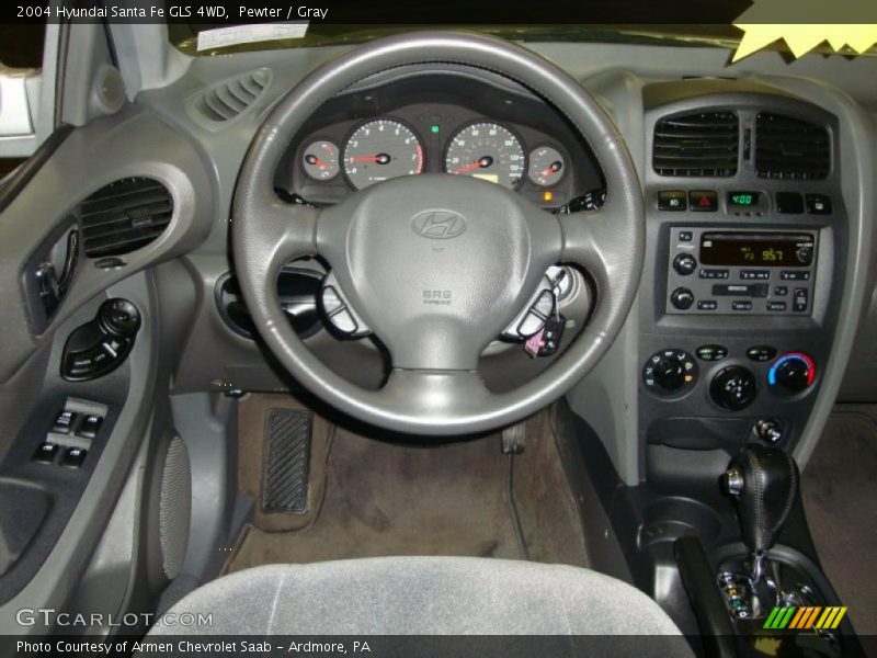 Pewter / Gray 2004 Hyundai Santa Fe GLS 4WD