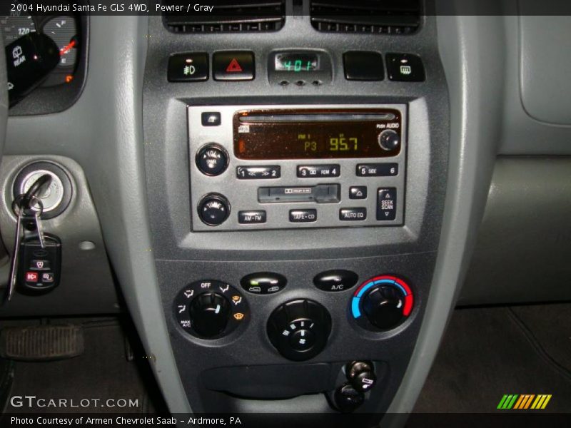 Pewter / Gray 2004 Hyundai Santa Fe GLS 4WD