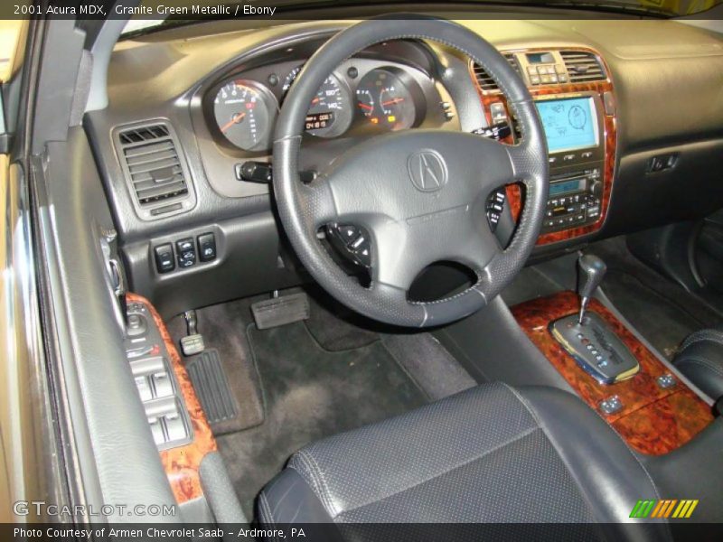 Dashboard of 2001 MDX 