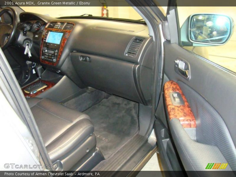 Granite Green Metallic / Ebony 2001 Acura MDX